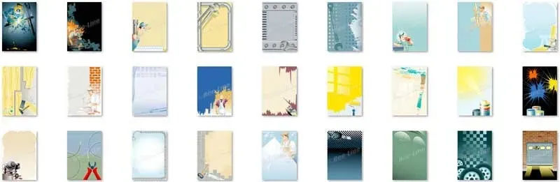 vectores Comerciantes, Tradesmen vectors