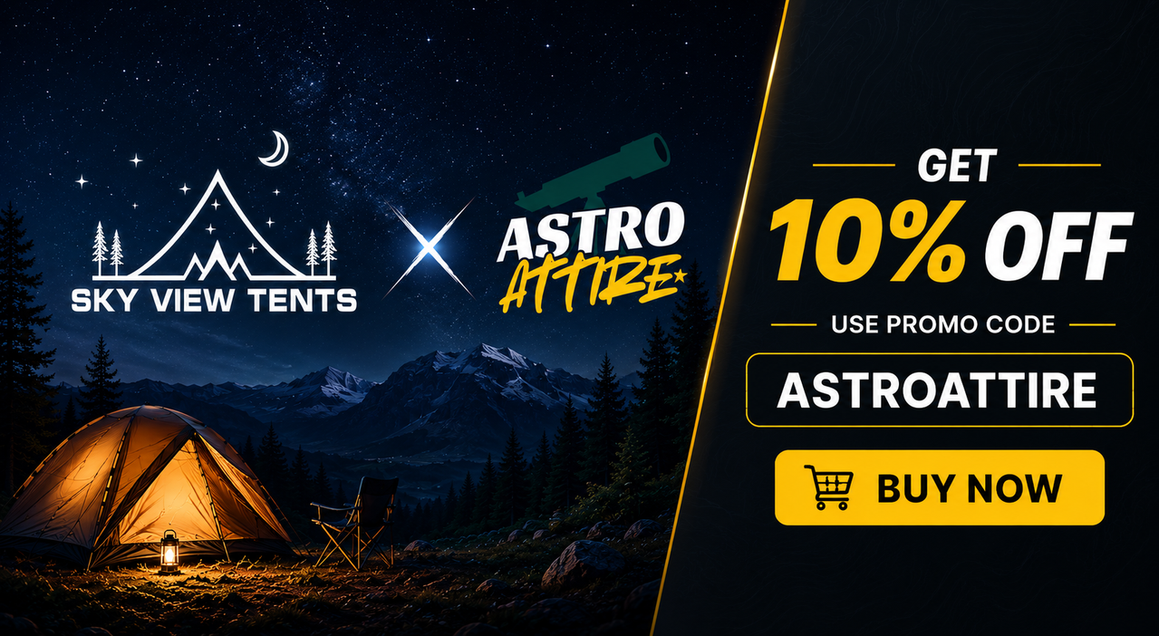Sky View Tents x Astro Attire — Get 10% off with promo code ASTROATTIRE