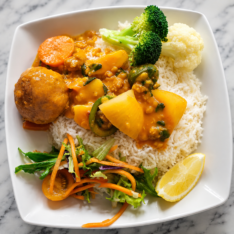 Coconut Creamy Tofu Bowl