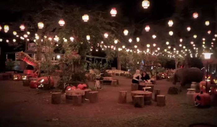 Acara Halloween Night di Taman Safari Bogor.