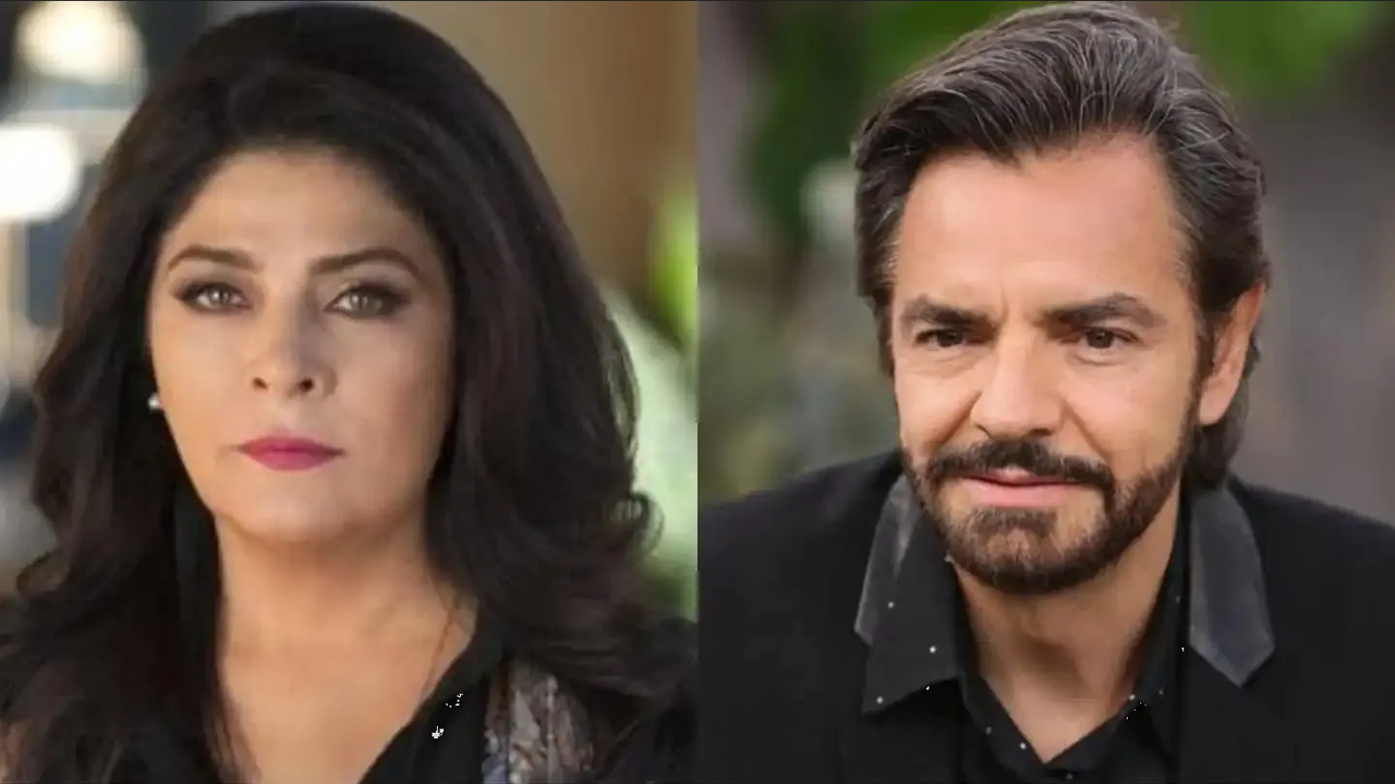 Tras burlarse de su divorcio, Victoria Ruffo confronta a Eugenio Derbez en vivo
