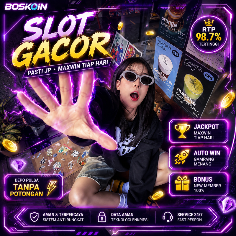 BOSKOIN Situs Game Slot Jackpot Hari Ini Link Terpercaya