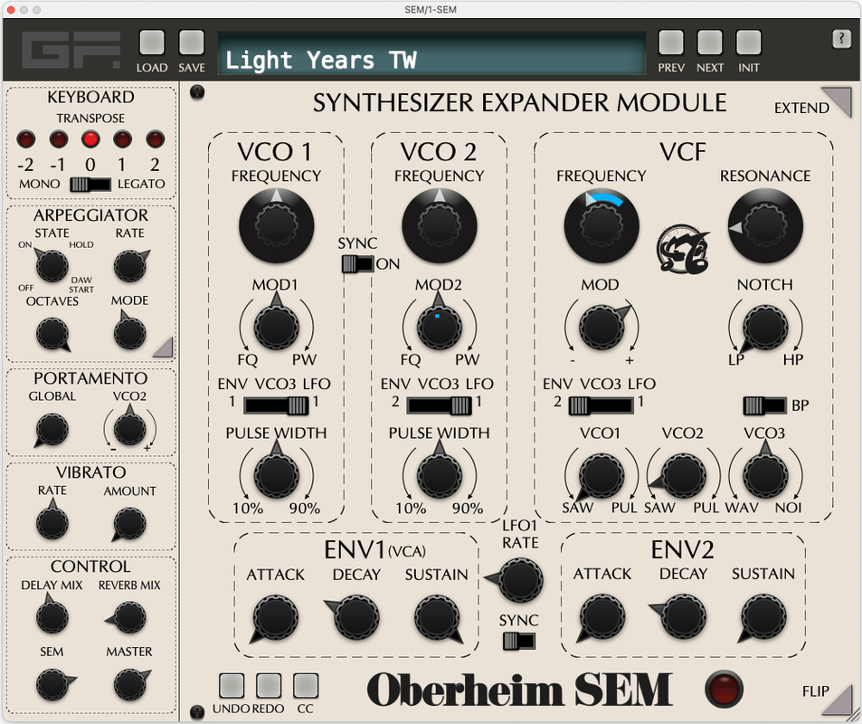 GForce Oberheim SEM v1.0.0