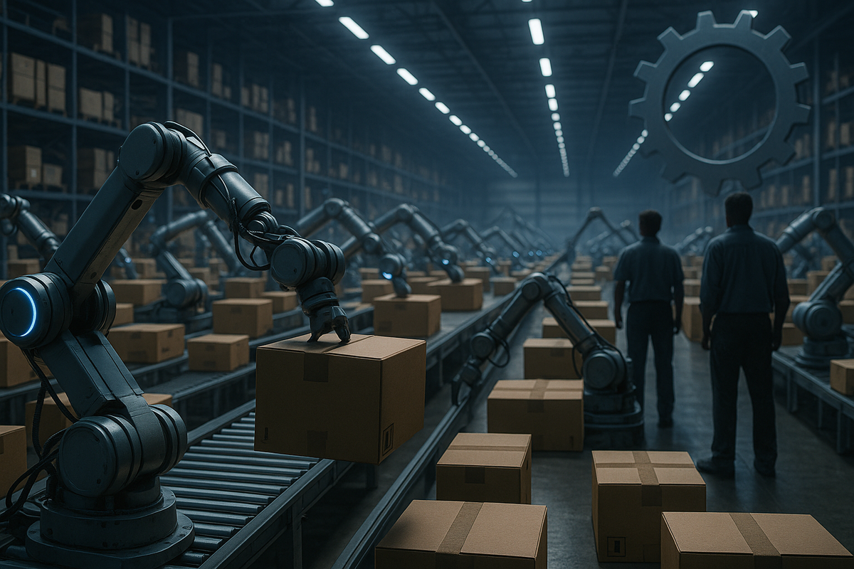 Amazon e os Robôs: 600 Mil Empregos nos EUA Podem Virar Sucata até 2033