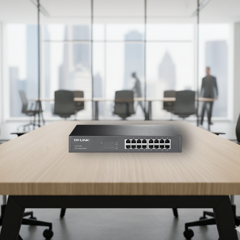 Switch Tp-link Tl-sg1016d 16 Portas Gigabit