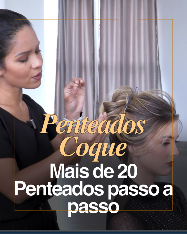 Módulo 08 — Penteados Coque