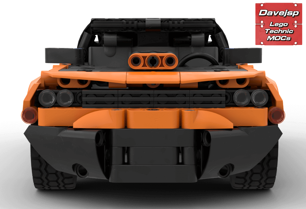 Lego Technic car custom building instructions