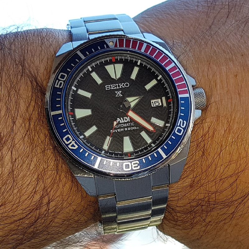 Seiko Prospex 'Samurai' PADI SRPB99 Cal. 4R35 200M (2)