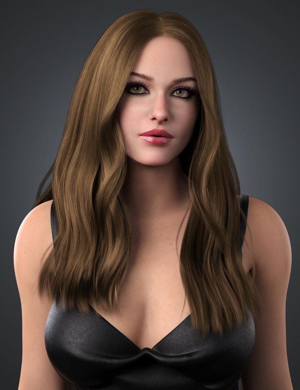 Soft Waves Hair for Genesis 9