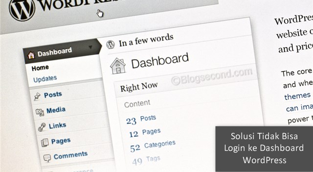 Solusi Tidak Bisa Login ke Dashboard WordPress