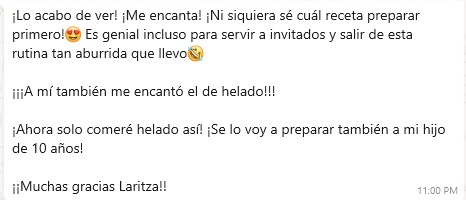 Testimonio de alumna 1