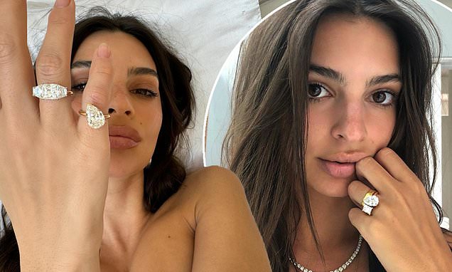 Emily Ratajkowski Engagement Ring