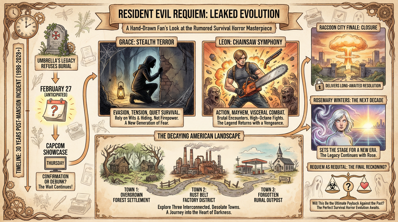 Zombie survival horror game atmospheric city ruins