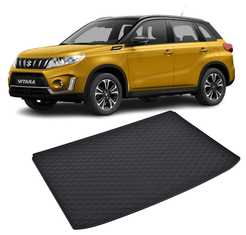 Tavita auto SUZUKI Vitara 2015-2020, protectie portbagaj, Cri-Flo, din cauciuc 100%, compatibil cu autoturismul SUZUKI Vitara