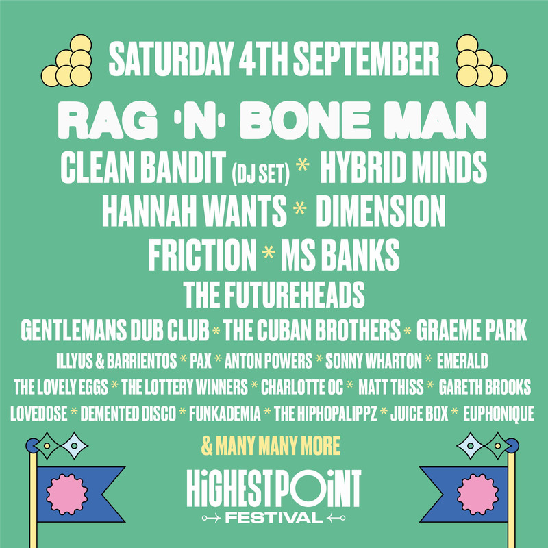 Highest Point Festival 2021 Tickets & Line Up Skiddle