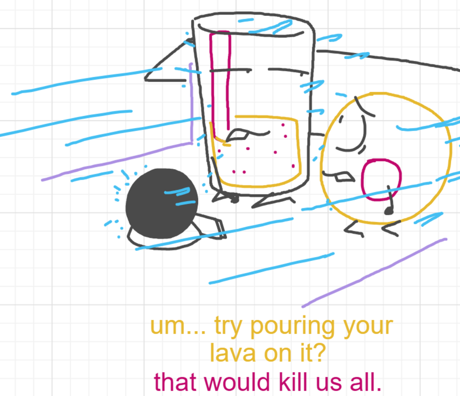 A panel from A Murder On The, episode six of the Board Boards object show by Furretwalk/WalkingFurret.