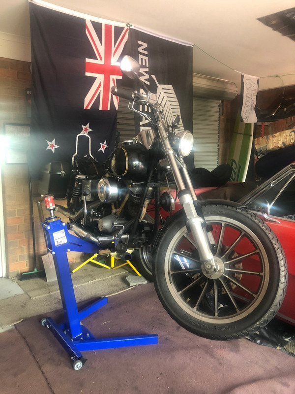Mechanical Big Blue vs Bike lift ramp Page 3 Harley Davidson