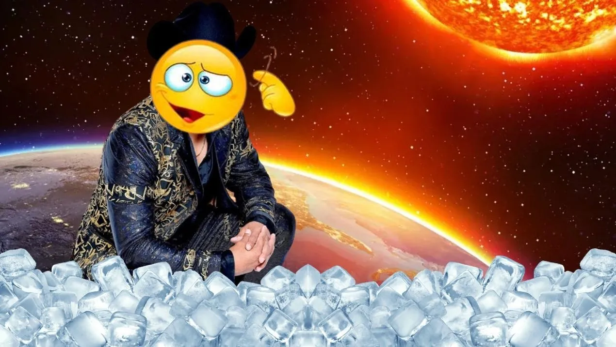 Famoso cantante dice que el sol es una bola de hielo y lo tachan de 