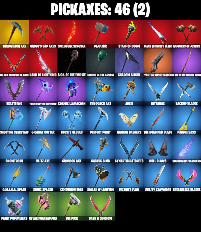 pickaxes comp
