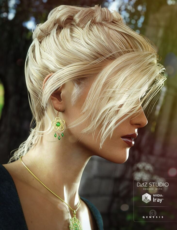 Date Night Hair for Genesis 3 Female(s)