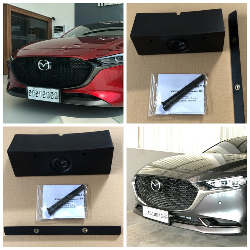 M3 2019 Front License Plate Relocation | 2004 to 2020 Mazda 3 Forum and  Mazdaspeed 3 Forums