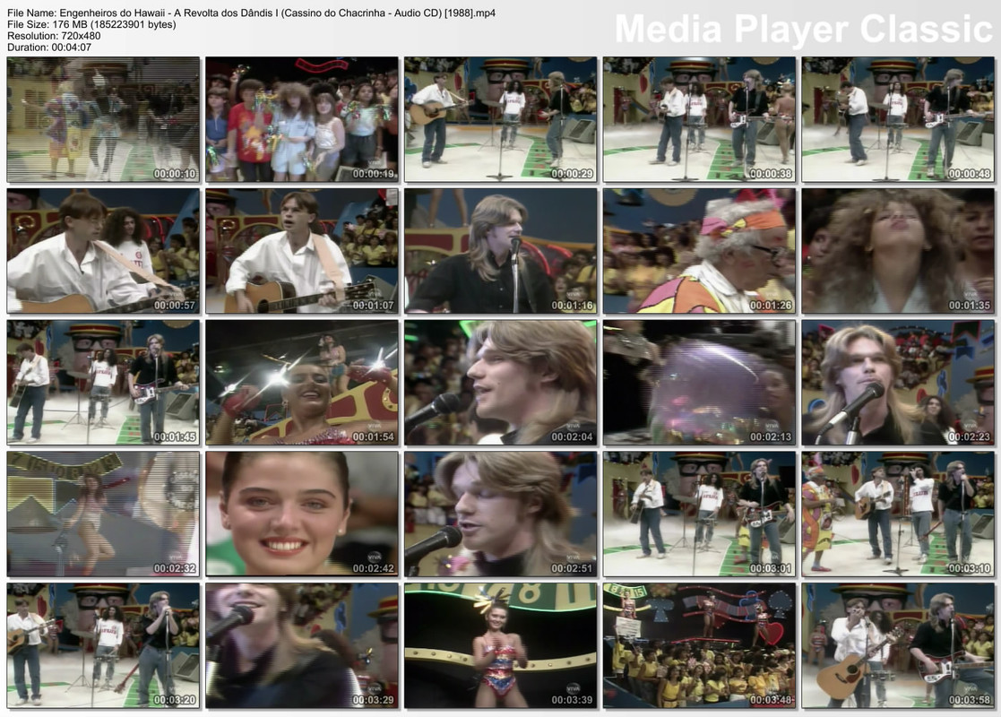 Engenheiros do Hawaii - A Revolta dos Dândis I (Cassino do Chacrinha - Audio CD) [1988]