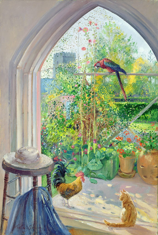 6-Timothy Easton - Trellis Stalker 1991 - (MeisterDrucke-275321)