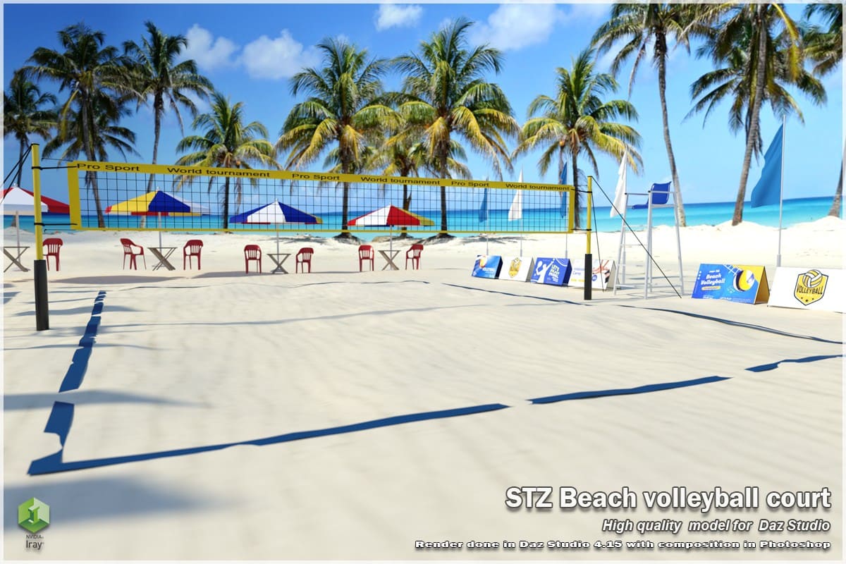 STZ Beach volleyball court