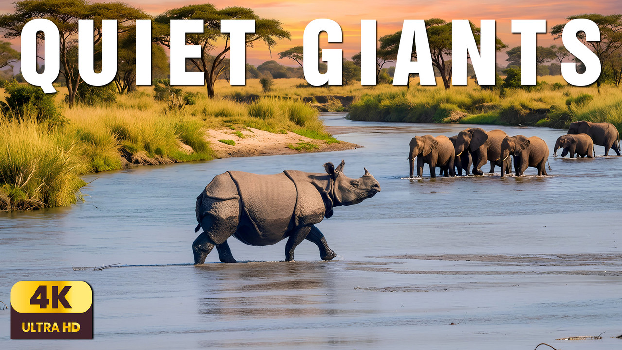 Giants of the Land | Quiet Giants of African Wildlife