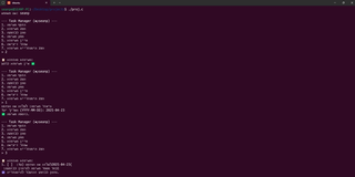 WSL2 Task Manager