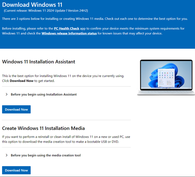 Windows 11 Download (MCT)