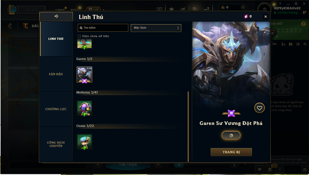 Acc DTCL # - Không Khung