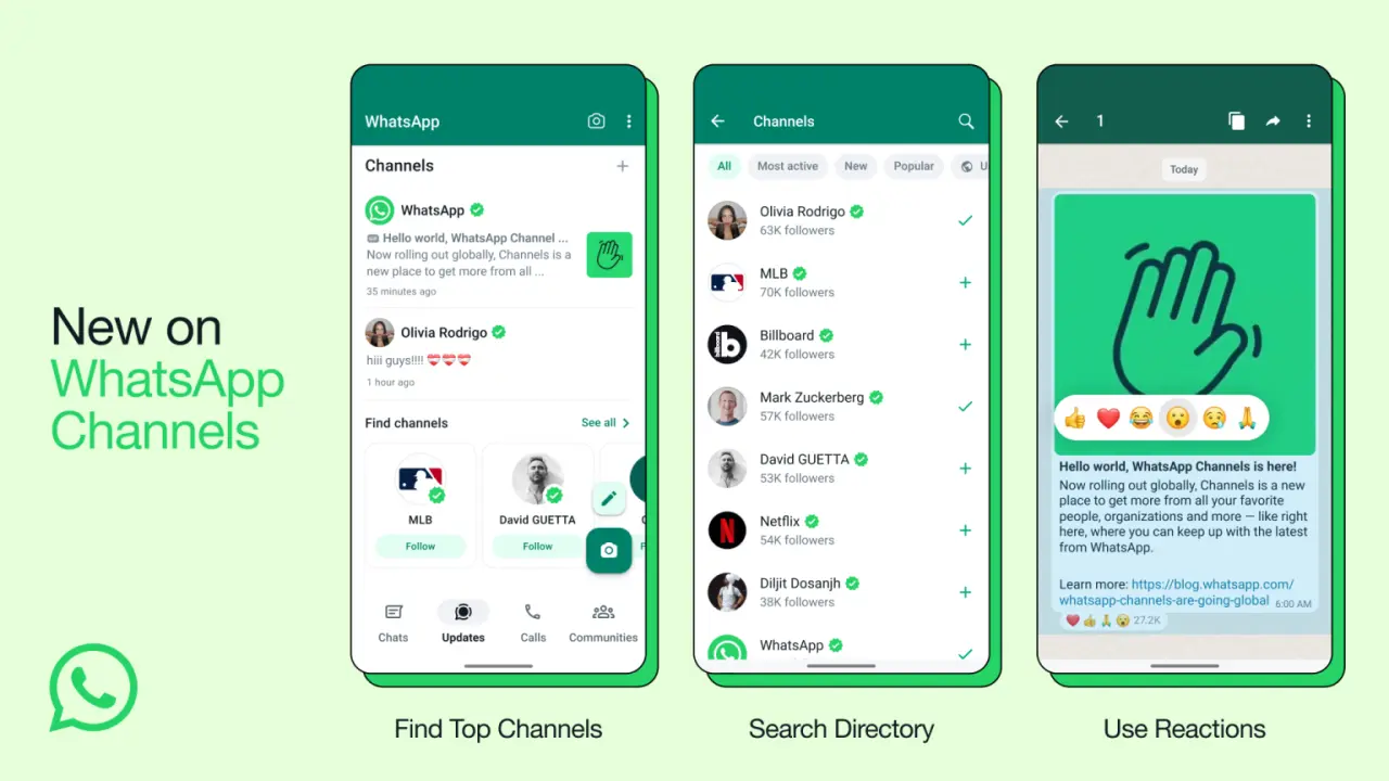 WhatsApp Channels Update