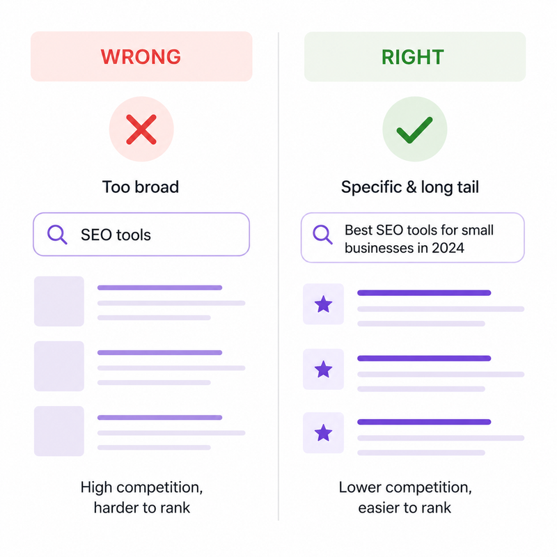 diagram showing how to rank on Google first page without SEO agency using content structure