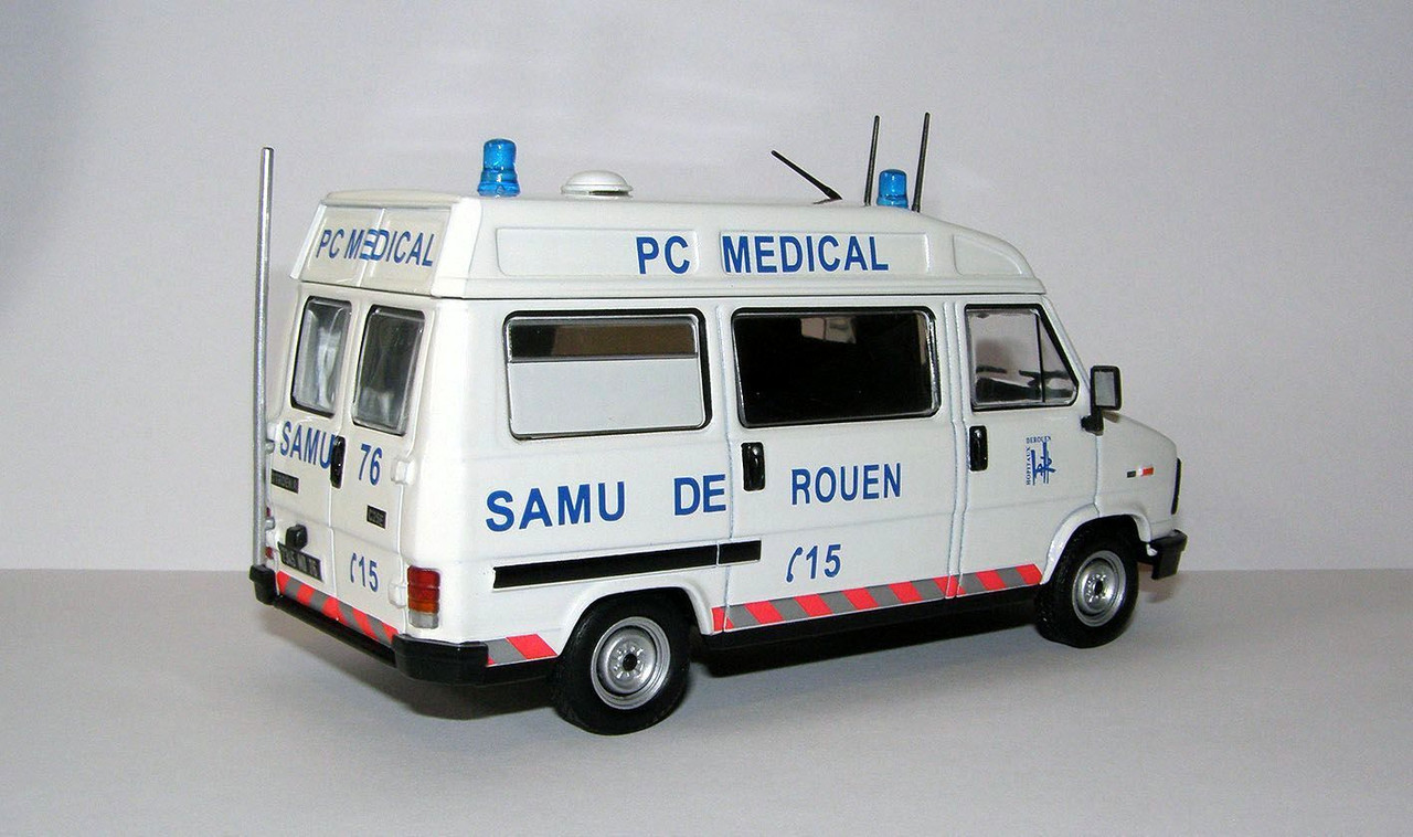 1981 Citroen C25E 1300 Ambulance by Heuliez (PCT for Atlas #7495 013) 2