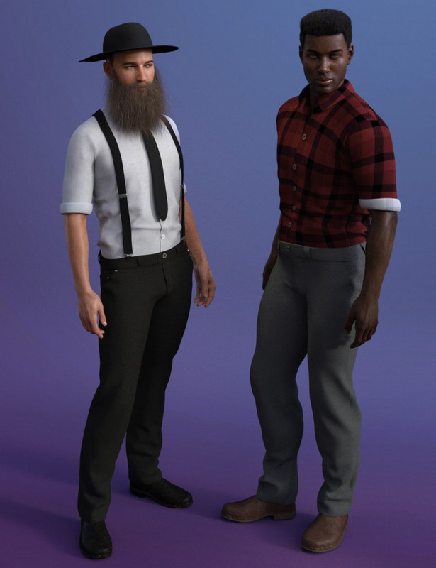 Bluegrass Clothes for Genesis 8 Male(s) Bluegrass Clothes for Genesis 8 Male(s)
