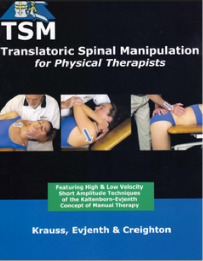 Translatoric Spinal Manipulation for Physical Therapists (Book and DVD Set)