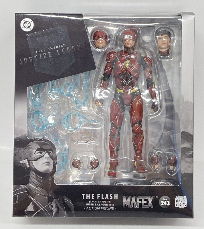 MAFEX THE FLASH (ZACK SNYDER'S JUSTICE LEAGUE Ver.) Figure Medicom Toy ...