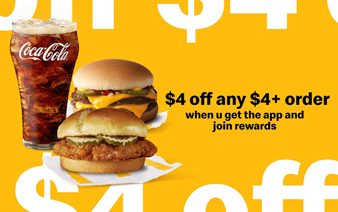 Save Big: Get  Off Your McDonald’s App Order of  or More!