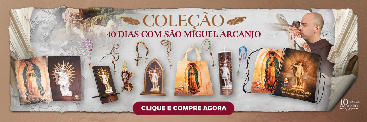Ilustração representando a Quaresma de São Miguel Arcanjo