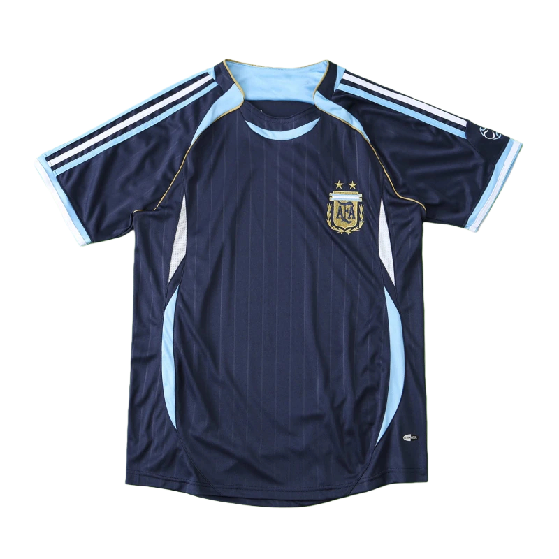 06 season Argentina away retro Fan version