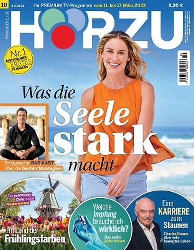 Cover: Hörzu Fernsehzeitschrift No 10 vom 03  März 2023