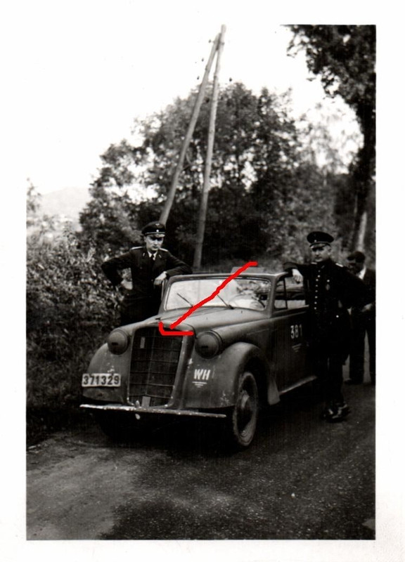 Militär Eisenbahner, Dienstwagen, Vesoul, 1940