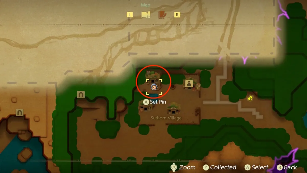 ¿Dónde está la casa de Link en The Legend of Zelda Echoes of Wisdom? image.png