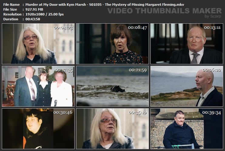 Murder at My Door with Kym Marsh - S01E05 - The Mystery of Missing Margaret Fleming.mkv