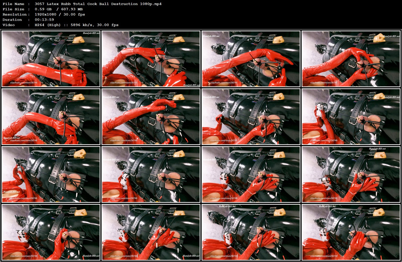 3057 Latex Rubb Total Cock Ball Destruction 1080p mp4