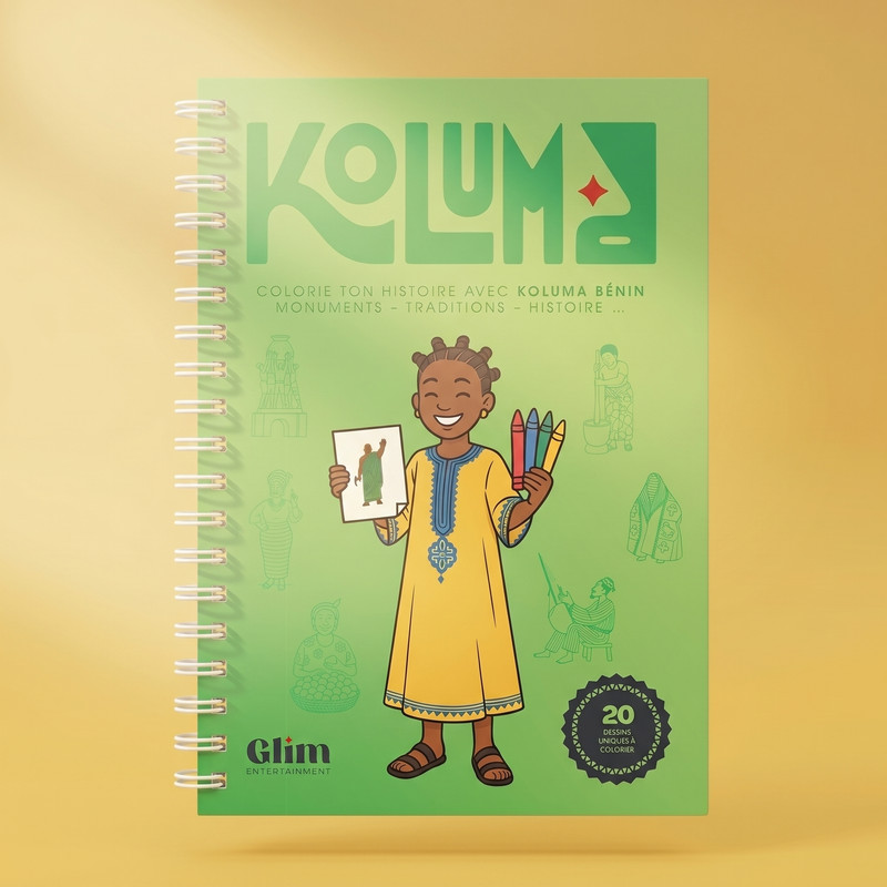 Koluma — Bénin livre de coloriage