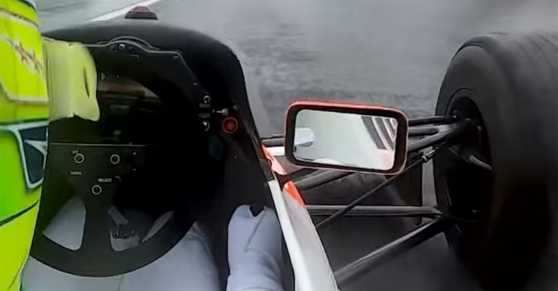 Video: thrilling ON BOARD LAP of Lewis Hamilton driving Senn