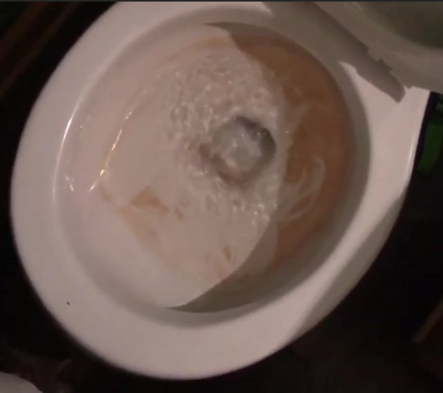 Dirt/sediment in bottom of toilet tank