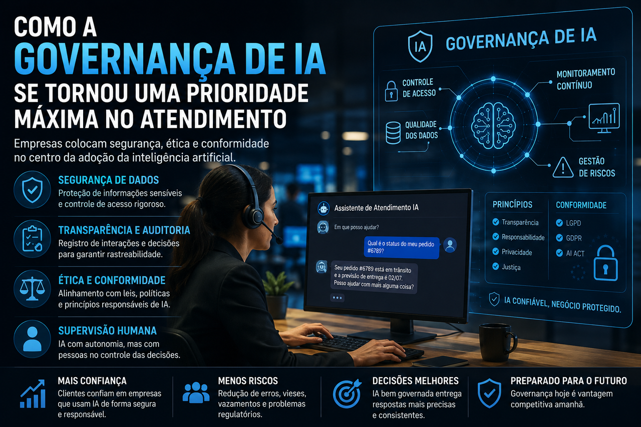 Governança de IA deixa de ser burocracia e passa a decidir quais empresas podem usar inteligência artificial